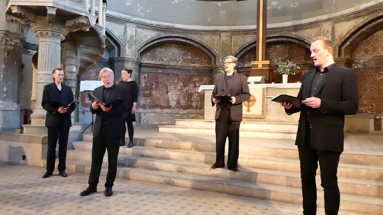 Vox Nostra sings medieval music in Zionskirche, Berlin