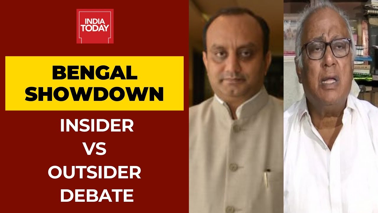 Insider Vs Outsider Debate In West Bengal: BJP's Sudhanshu Trivedi Vs TMC's Saugata Roy