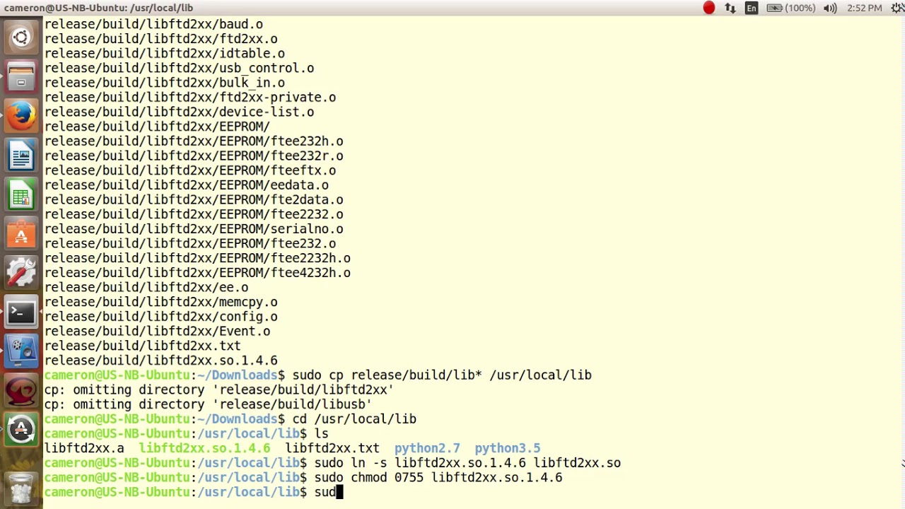 Linux d2xx Driver Installation Guide