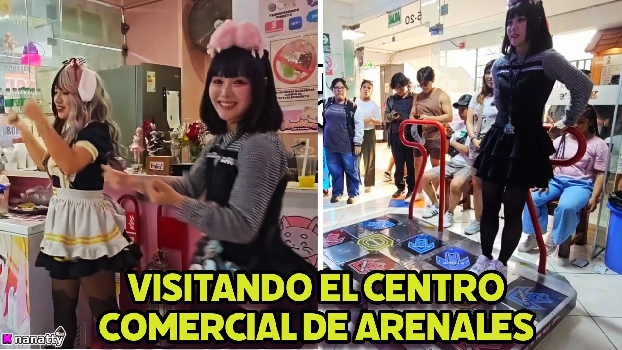 NANATTY VISITA EL CENTRO COMERCIAL ARENALES