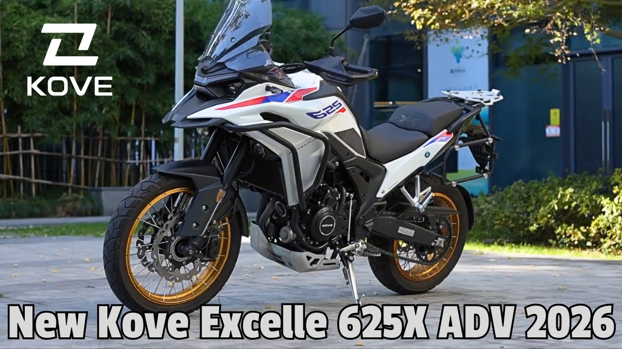 Не имеет ли Kove Excelle 625X ADV 2026 себе равных в своем классе? Новый король мотоциклов для пр...