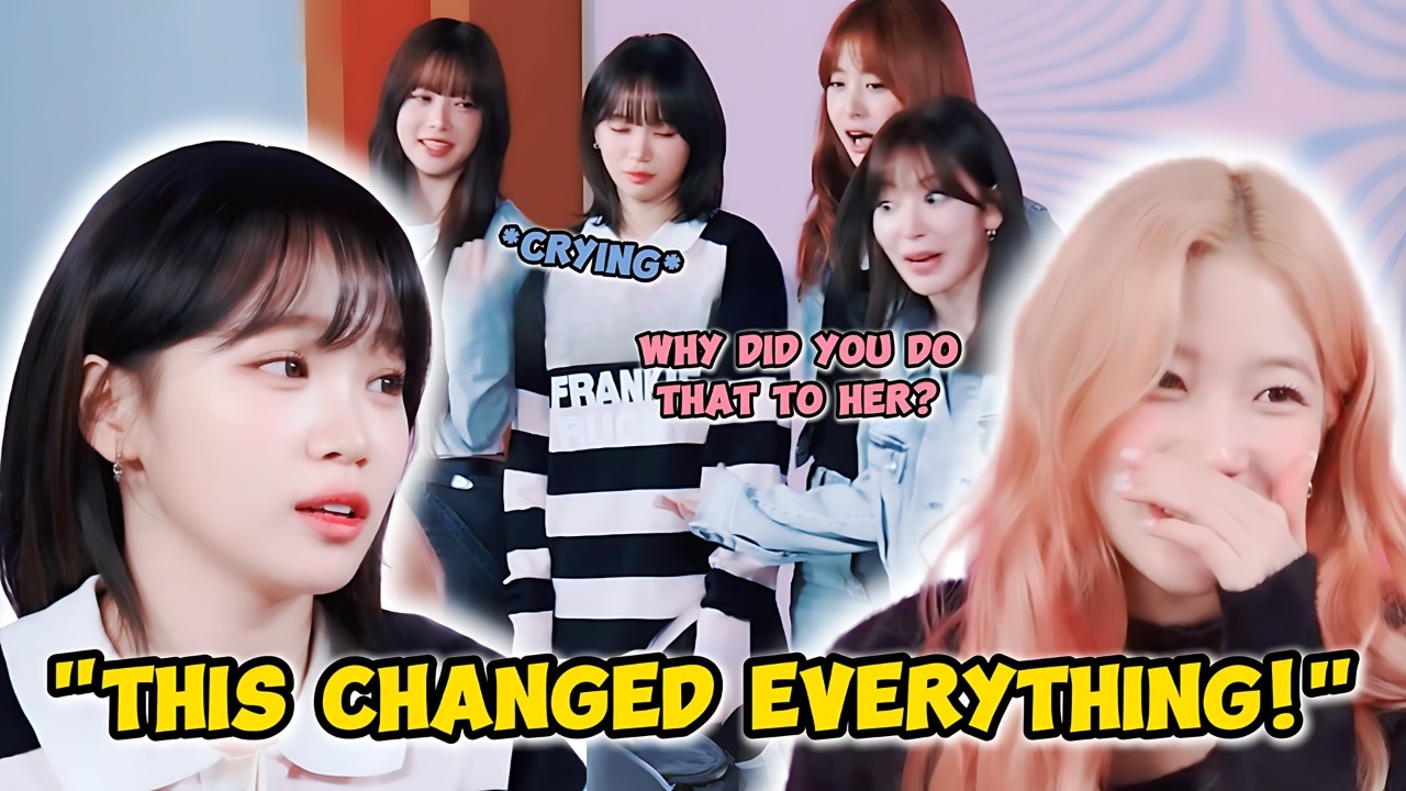 CHAEWON didn’t expect KAZUHA to do this to her after 3 years of friendship 😭