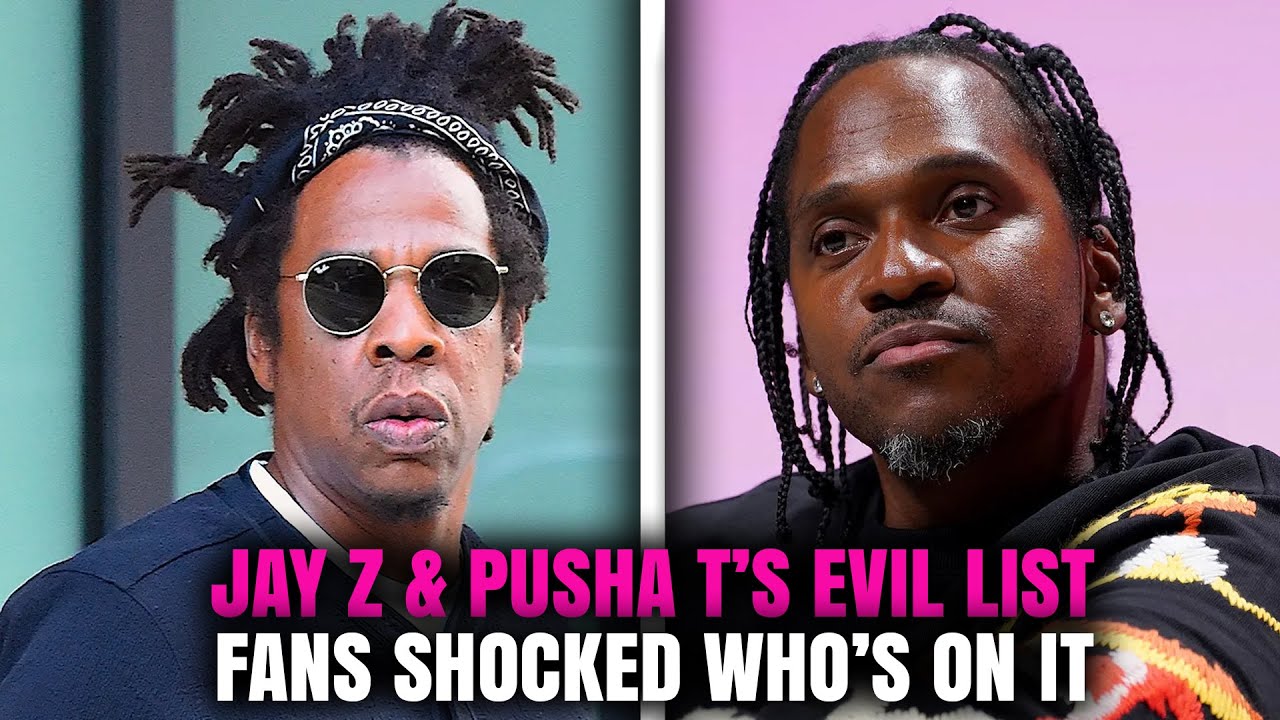JAY Z & PUSHA T’S MOST EVIL LIST EXPOSED — Fans Can’t Believe Who’s ON IT!