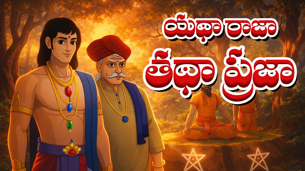 యథా రాజా తథా ప్రజా - stories in Telugu - Moral Stories in Telugu - Telugu Stories