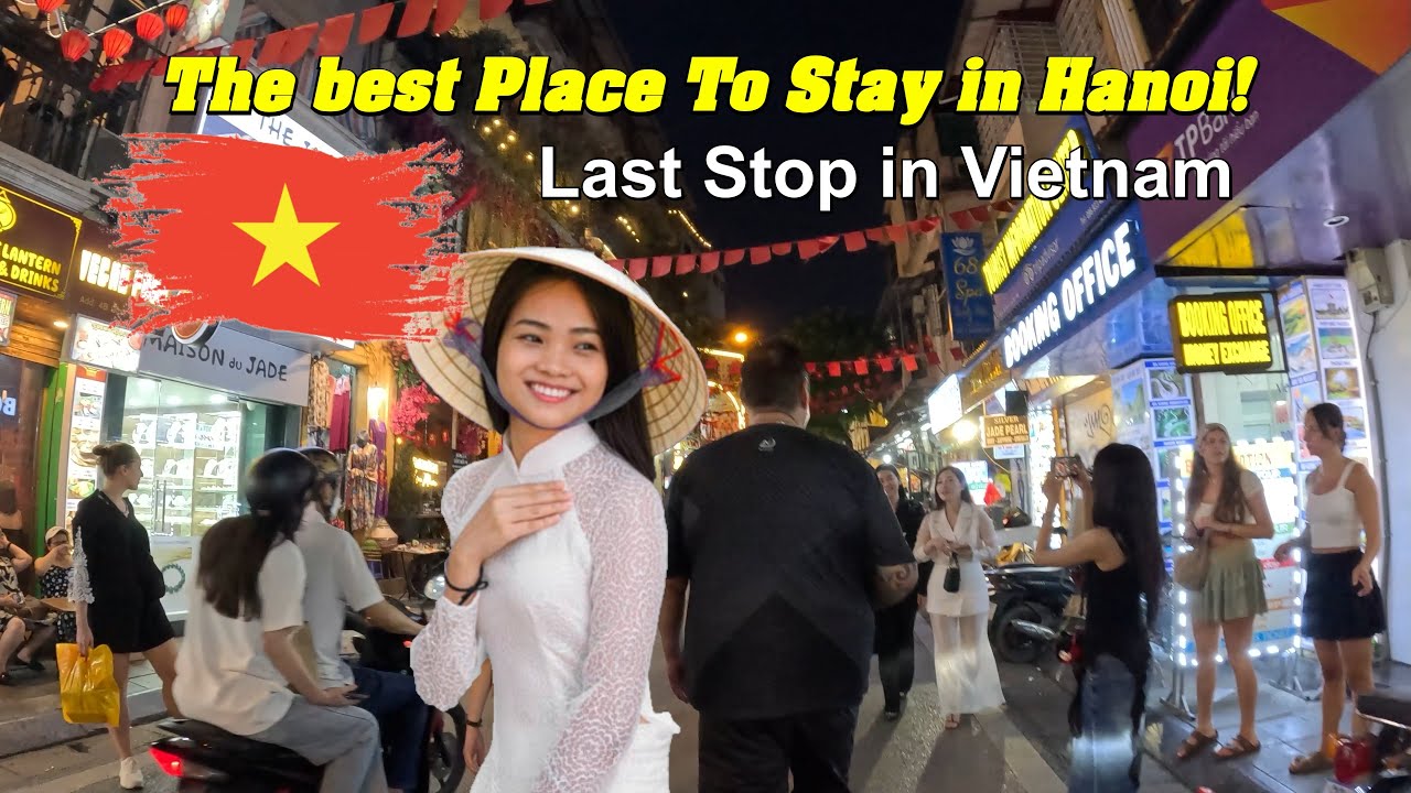 Best Place in The Big Capital City of Hanoi Vietnam. Last Stop!