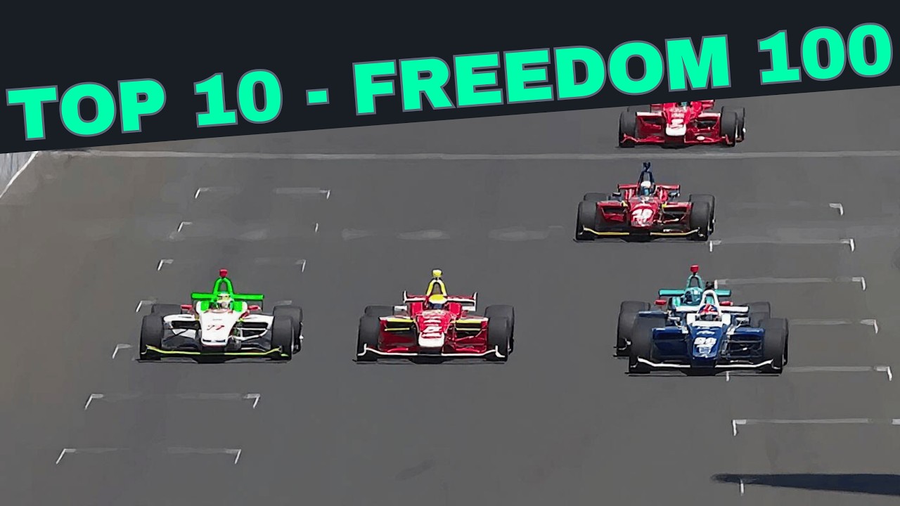 Top 10 Freedom 100 Moments (Indy Lights at IMS)