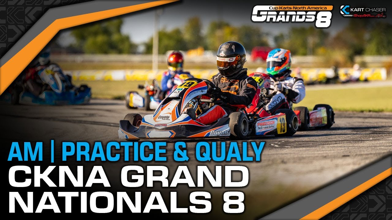 2024 CKNA Grand Nationals | FRIDAY AM - PRACTICE & QUALIFYING | New Castle, IN
