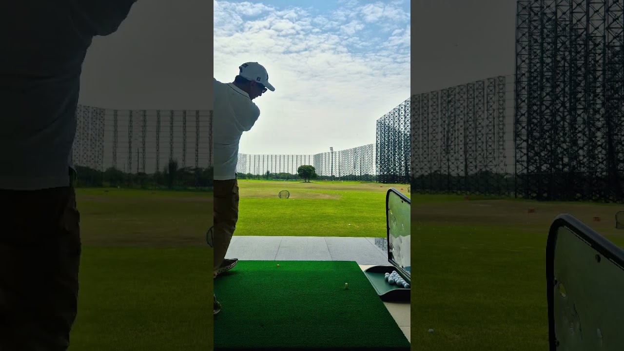 Out of the Golf Range #golf #golfing #golfer #golflife #golfshorts #teeshot #golfrange #syed #qi10