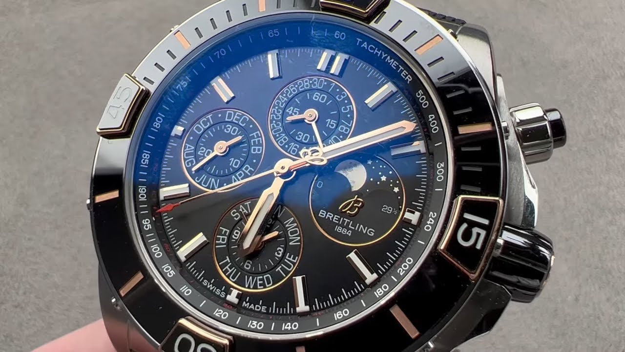 Breitling Super Chronomat 44 Four-Year Calendar I19320251B1S1 Breitling Watch Review