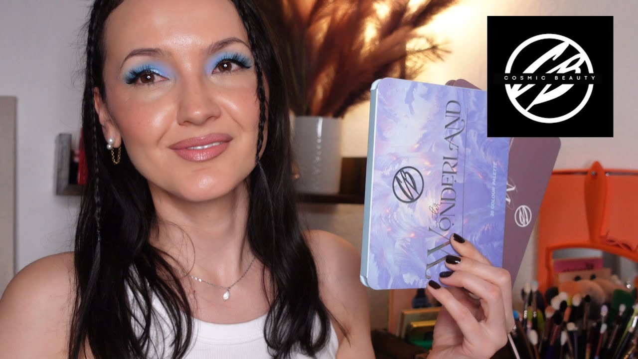 Наконец-то! День запуска палеток Cosmic Brushes. Заказываем палетки. Макияж с Winter Wonderland.