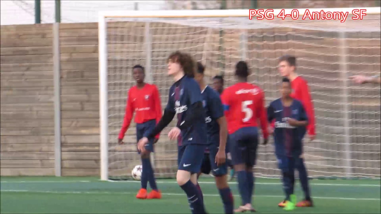 PSG 5-0 Antony SF - Actions et buts U15