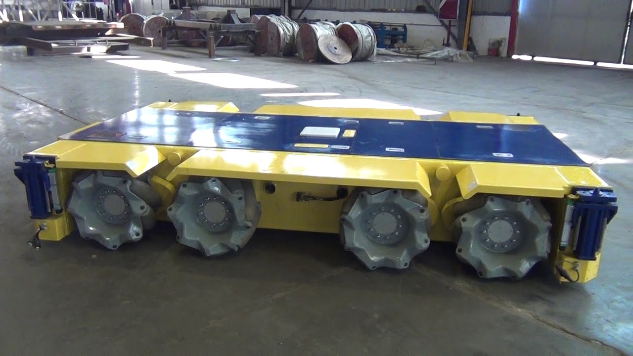 10T transfering platform AGV with mecanum wheel