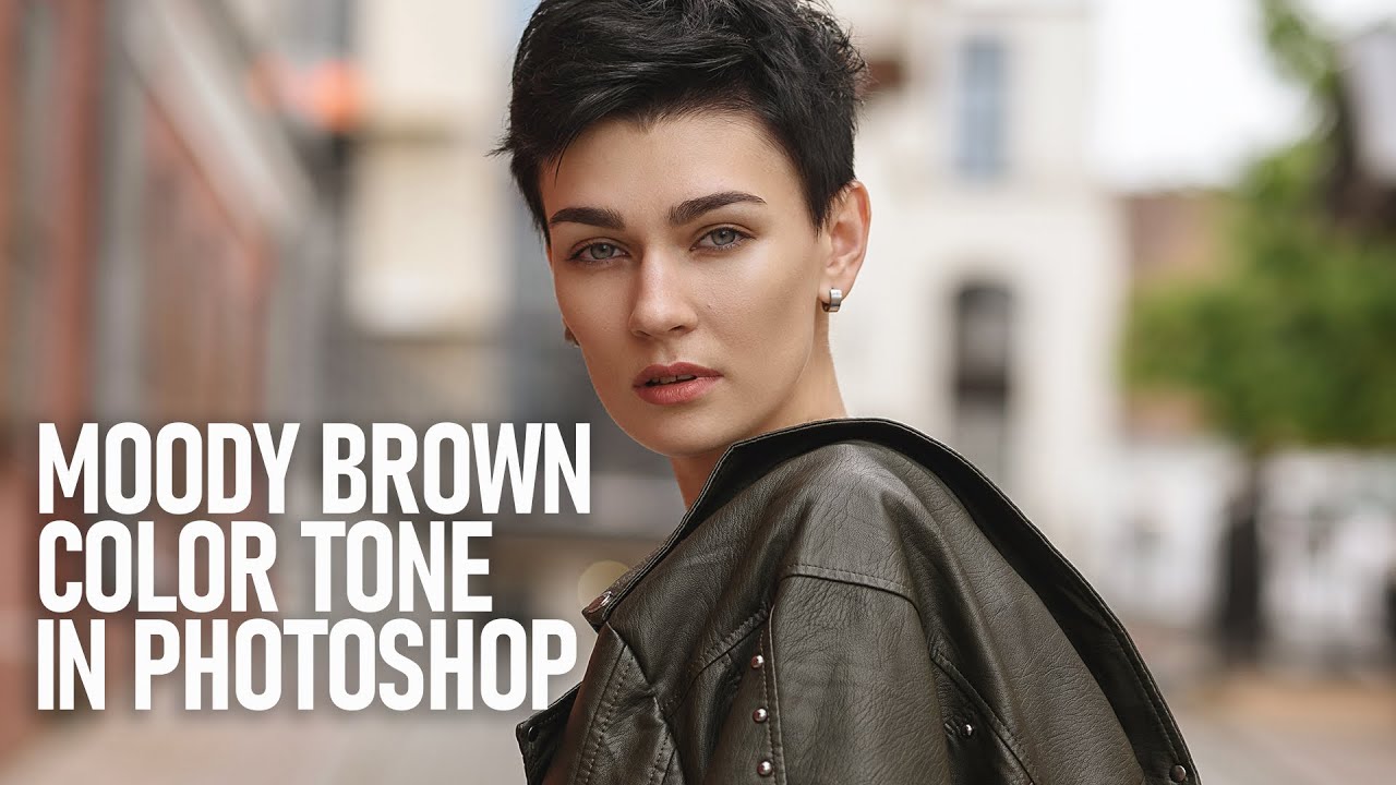 How to get Moody Brown Color Tone in Photoshop? (Free action)