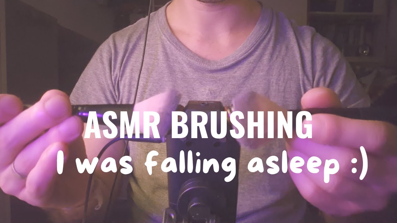 ASMR Brushing the Microphone for Deep Sleep (No Talking)