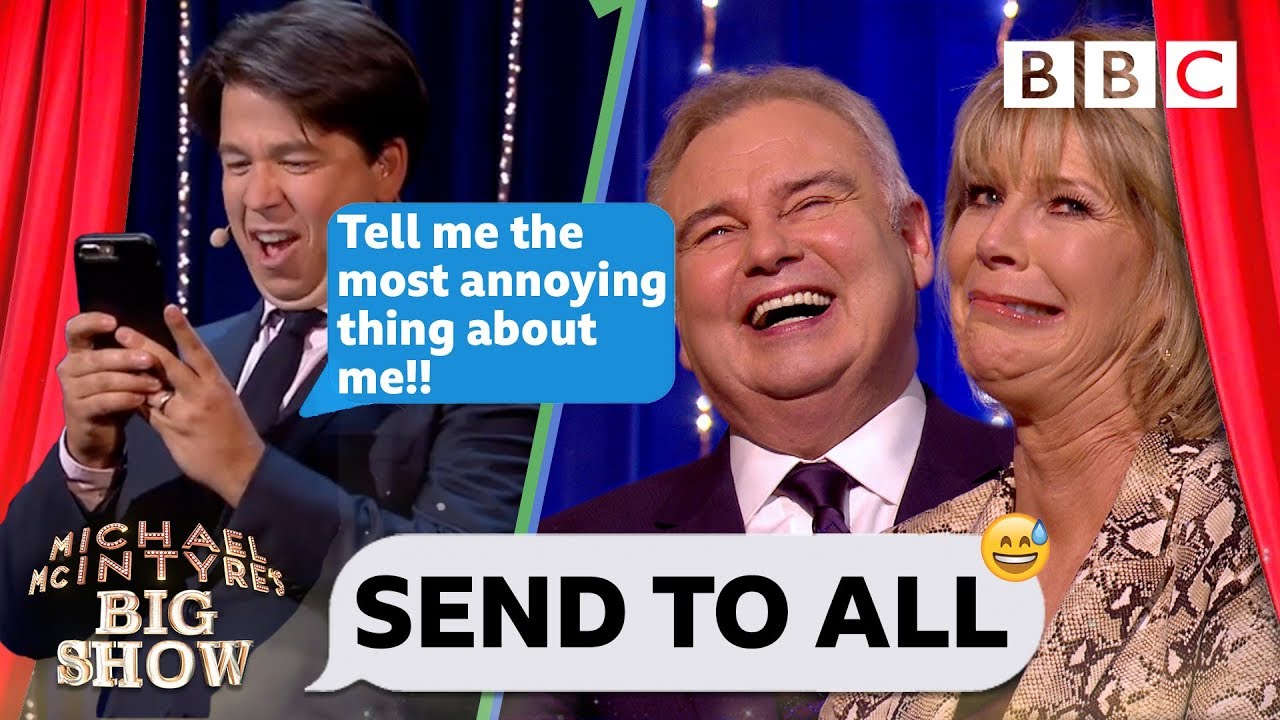 Eamonn Holmes' bathroom secrets revealed 😂🚽 by Michael's hilarious text - Send To All
