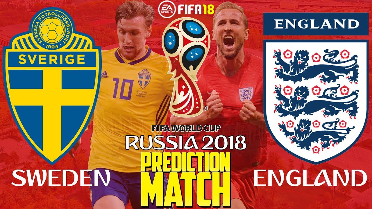Sweden vs England | World Cup 2018 Russia | Prediction Match | FIFA 18