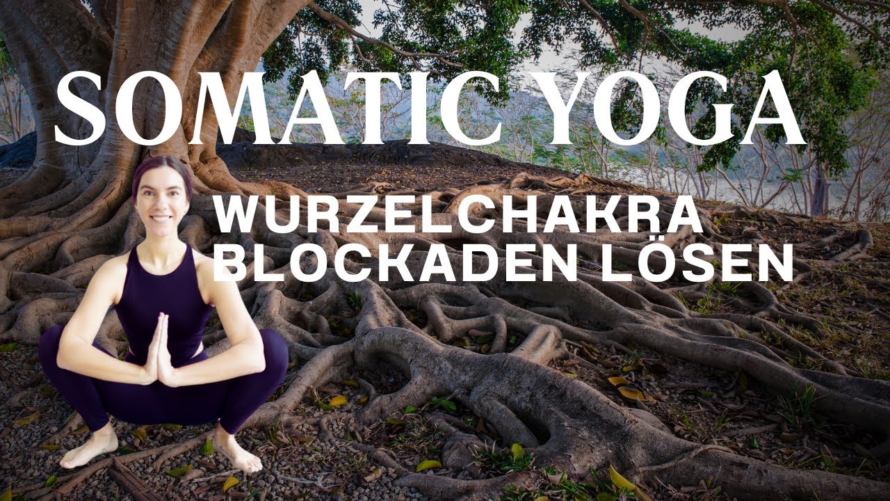 8 Min Somatic Yoga, um dein Wurzelchakra zu aktivieren | Wurzelchakra Soundbath & Meditation