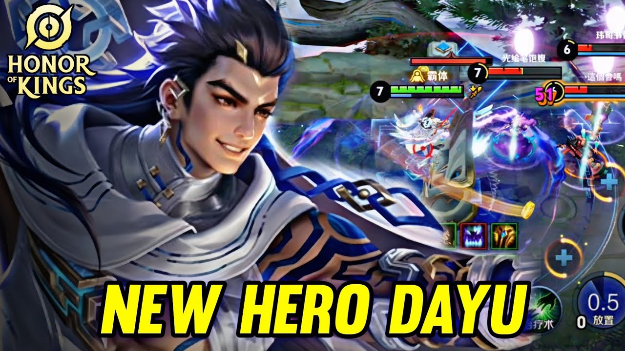 HOK : NEW HERO DAYU GAMEPLAY | ALREADY RELEASED - HONOR OF KINGS