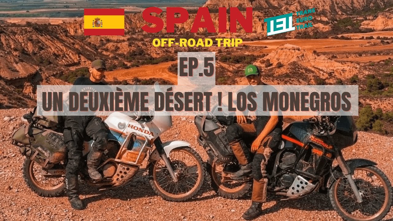 05. L'Espagne en 600 TRANSALP / Los Monegros mieux que les Bardenas ?