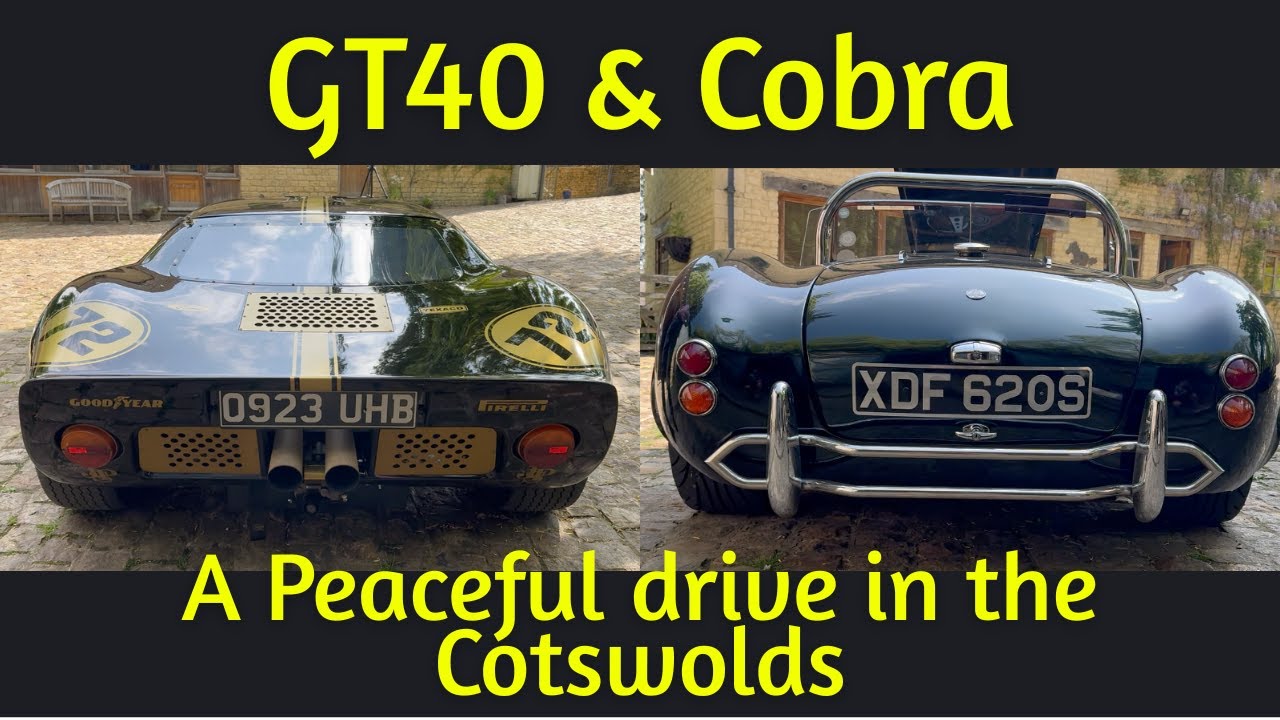 One-off Ford GT40 302cu 400bhp V 1980's Dax Cobra with ex Formula 1 Stock car 427cu 500bhp engine.