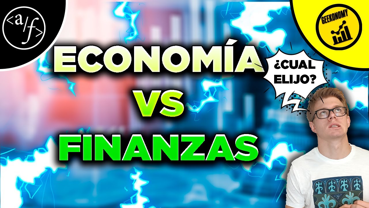 🤔 Que carrera elegir? Estudiar Finanzas o economia? Que es la economia? Que son las finanzas?
