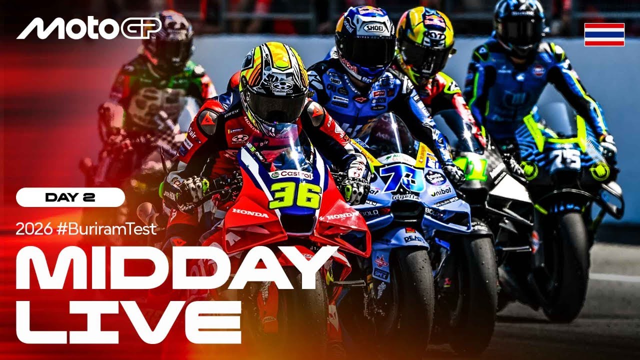 Midday Live | 2026 Buriram Test - Day 2