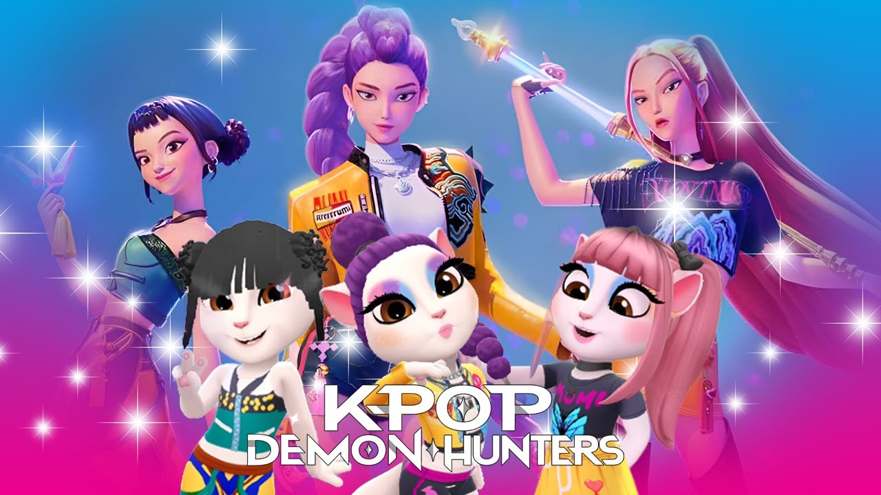 🌈 K-POP DEMON HUNTERS ➕️ ANGELA || Rumi 🆚 Zoey 🆚 Mira Makeover || Cosplay!