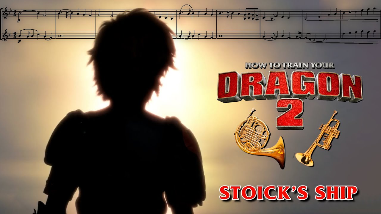 How to Train Your Dragon 2 - Stoick’s Ship  || French Horn & Trumpet Cover