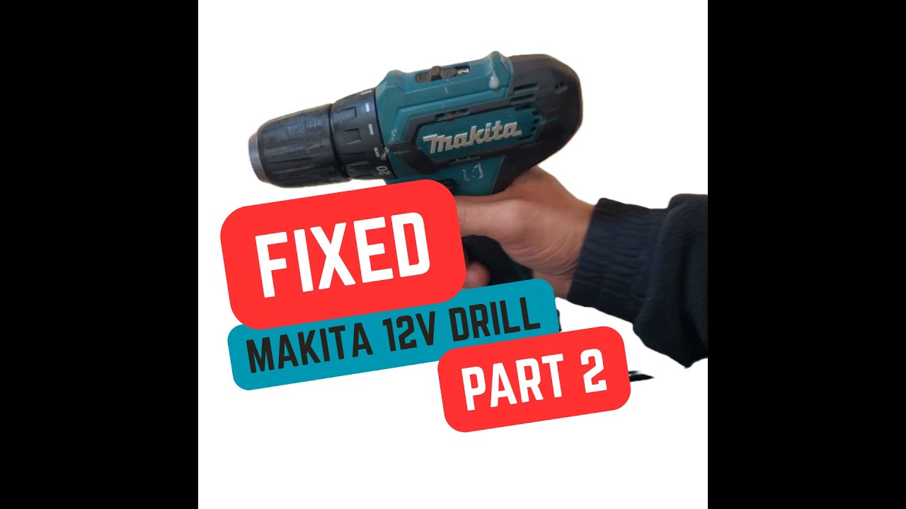 FIXING A MAKITA 12V DRILL. PART 2: TORQUE ADJUSTER, GEARBOX & NEW CHUCK