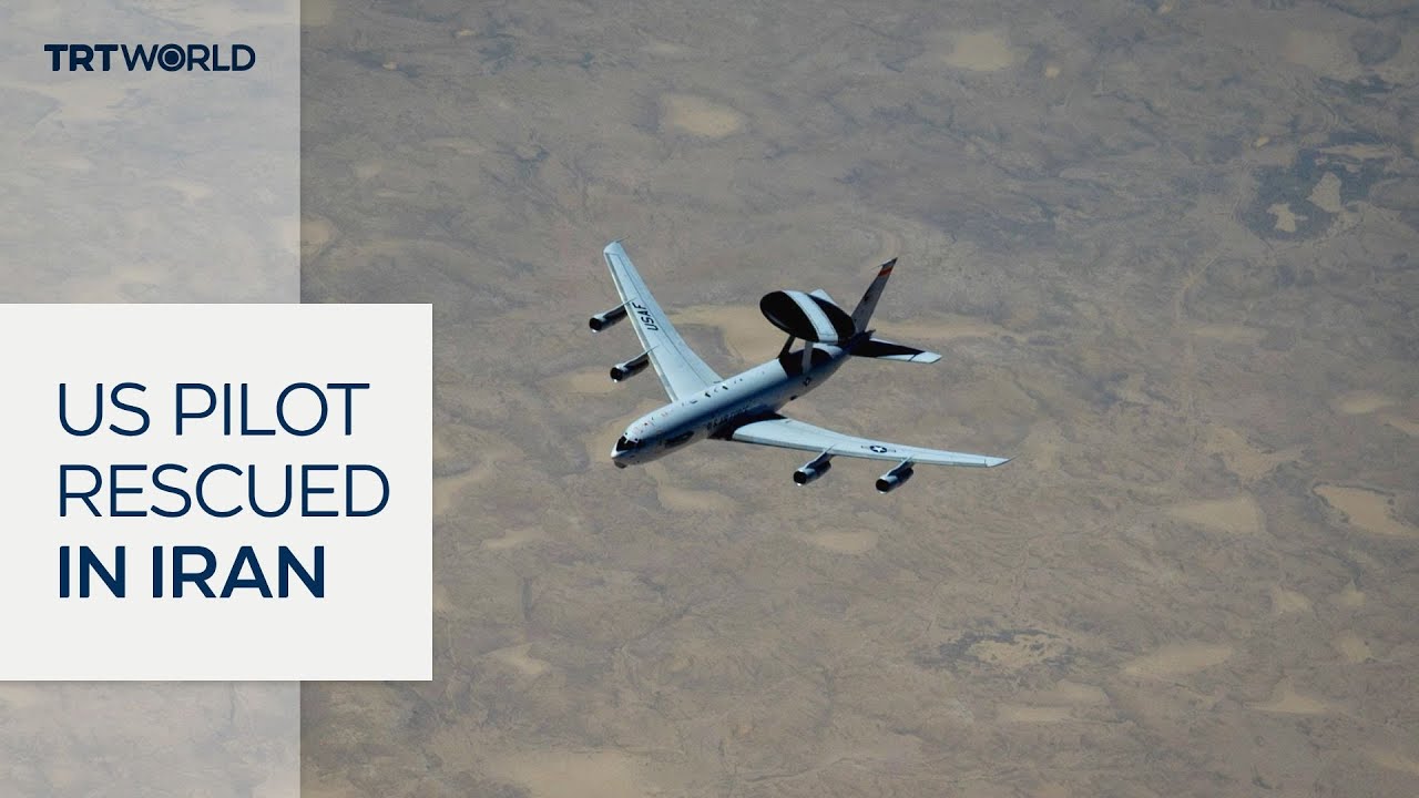 Американские войска спасли пилота из сбитого истребителя F-15 в Иране.