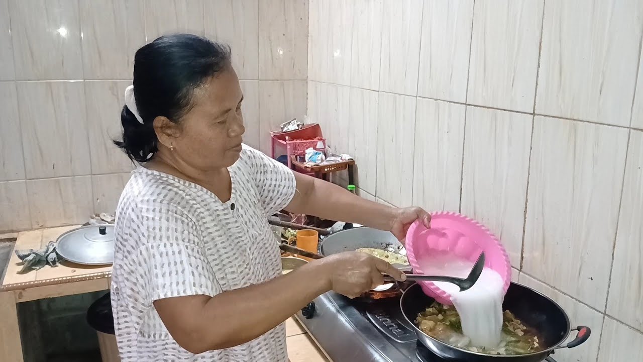 MASAK SAYUR LODEH KACANG CAMPUR TERONG RIQUESTNYA PEMIRSA