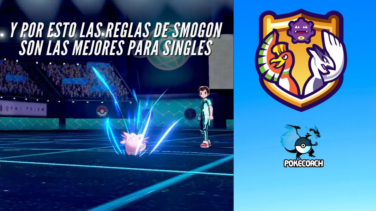 Y por esto las reglas SMOGON son las mejores para singles