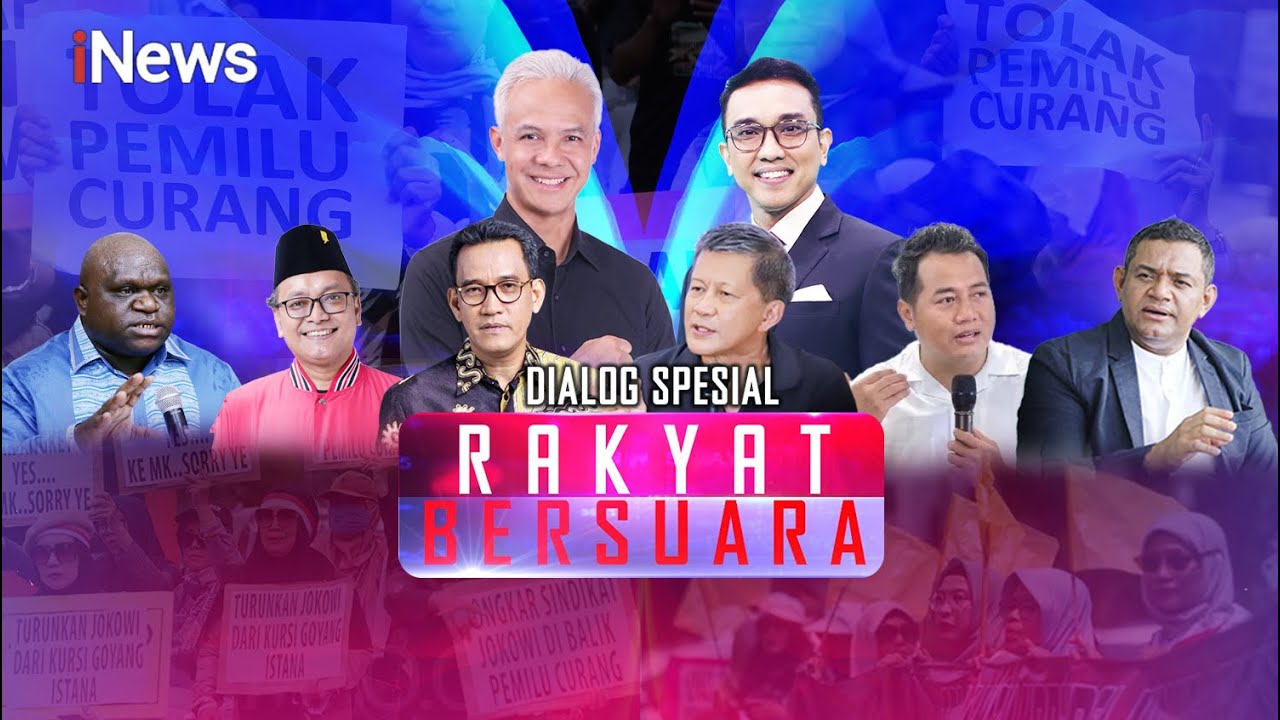 [LIVE] Dialog Spesial Rakyat Bersuara: Pemilu Curang, Hak Angket Bergulir. Ke Mana Ujungnya? 27/02