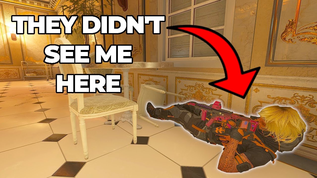 They Didn't See Me Hiding Here