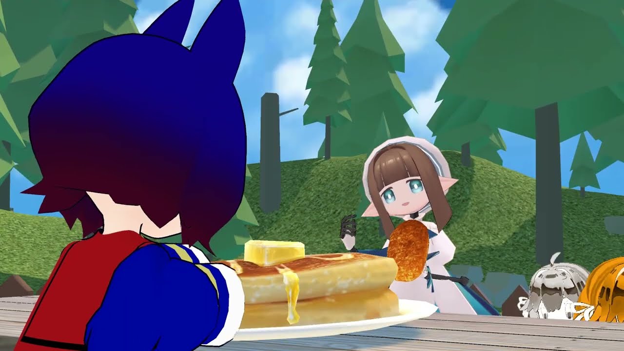【VRChat】こんちゃんと木こりの泉