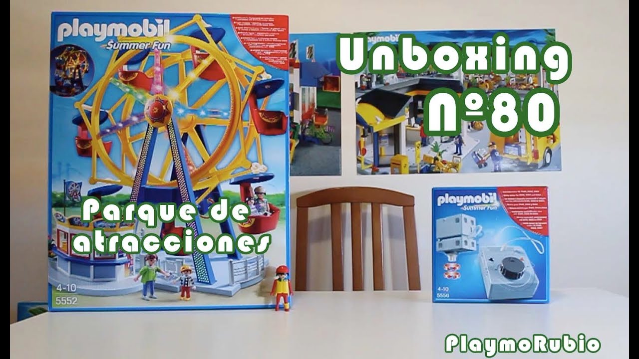 Unboxing PlaymoRubio nº80 “Serie Parque de Atracciones” Playmobil