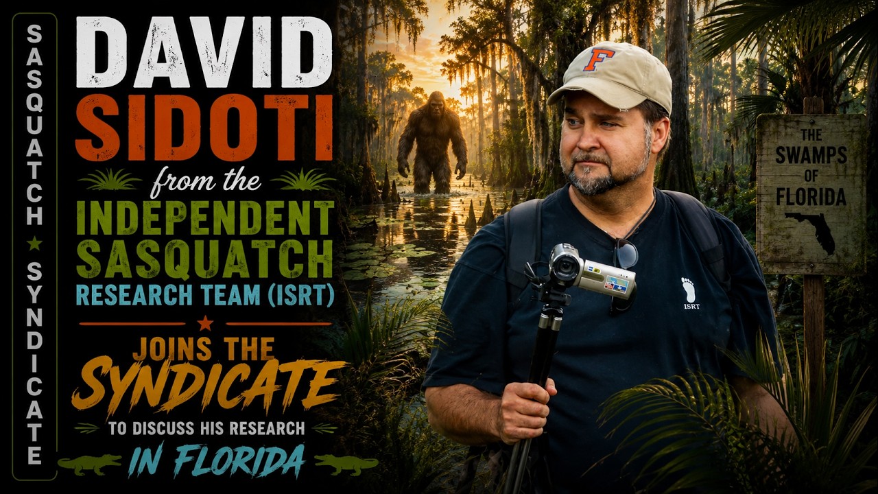 EPISODE 18 | Tracking Sasquatch and Bigfoot | David Sidoti | Sasquatch Syndicate