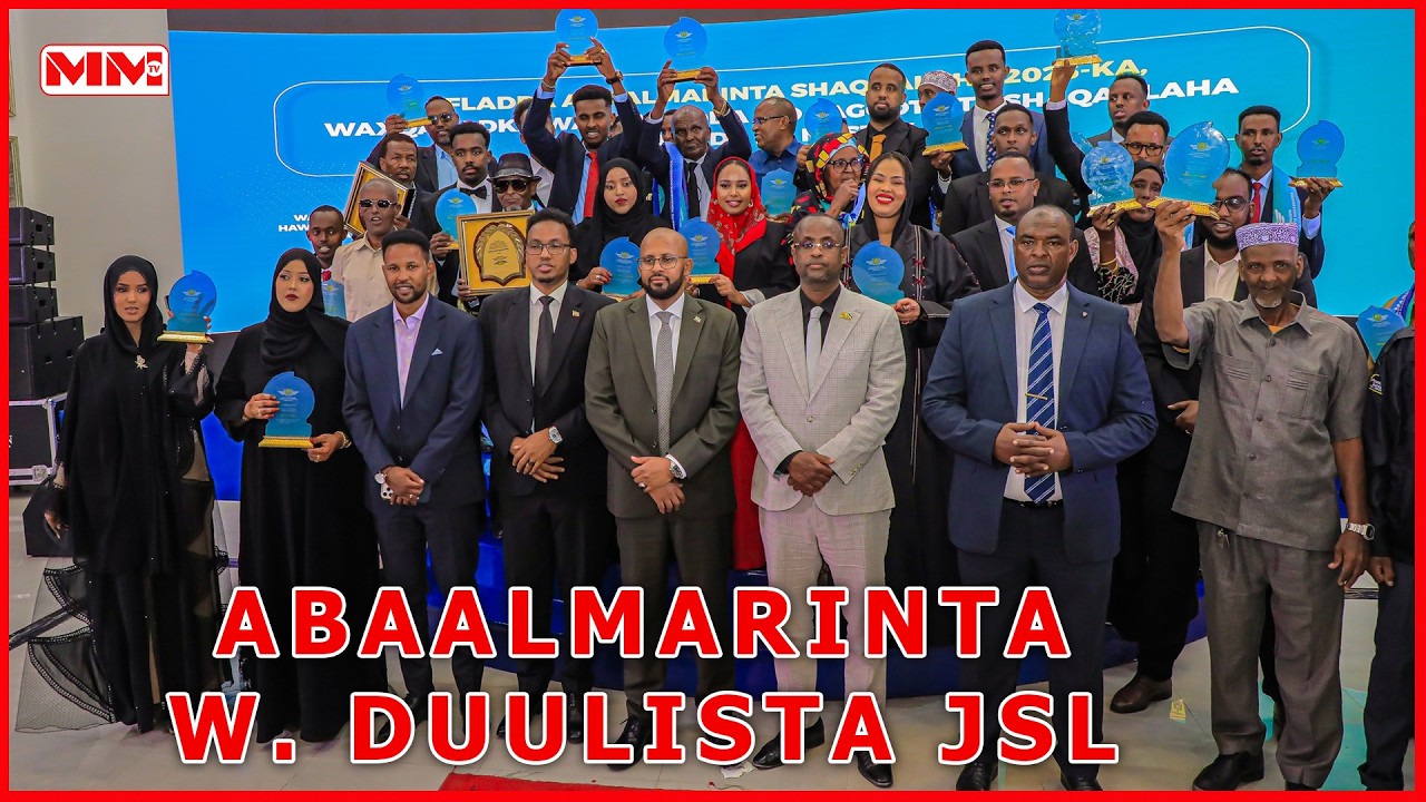 Munaasibadda Abaalmarinta Shaqaalaha Wasaaradda Duulista Hawada iyo Horumarinta Madaaradda JSL