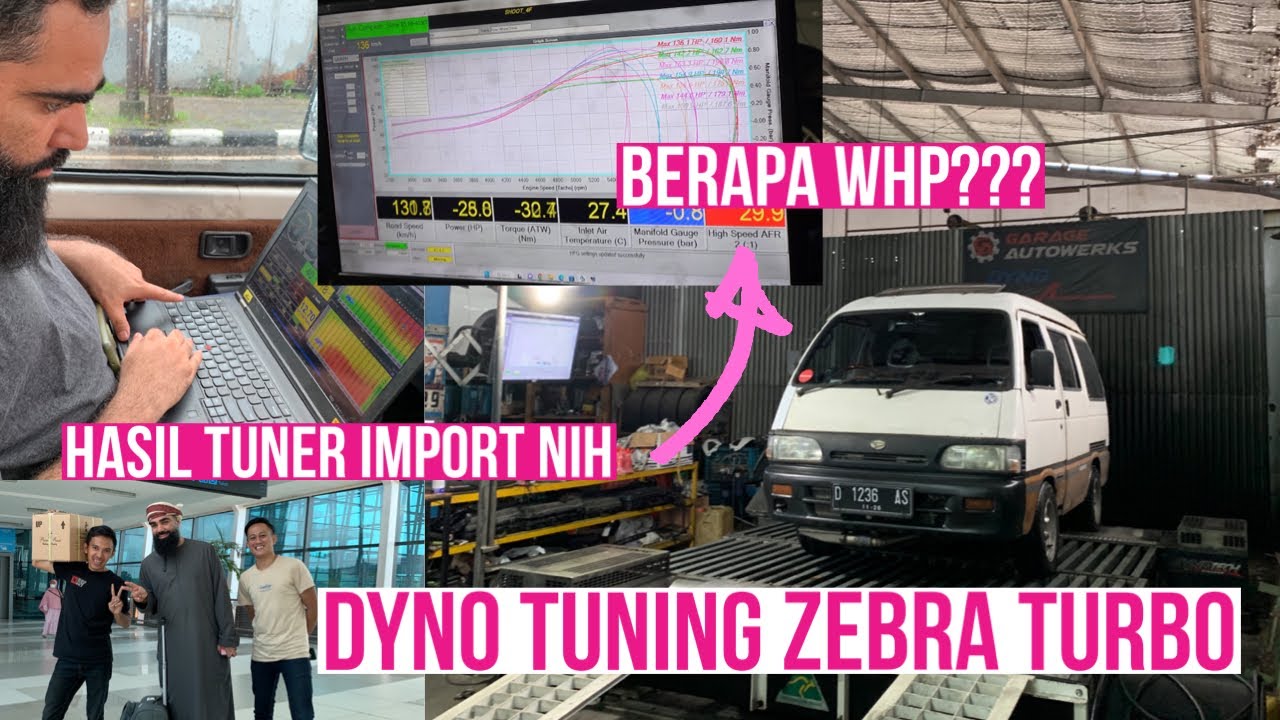 Daihatsu Zebra Turbo DYNO TUNE BY YA HABIBI FROM OMAN