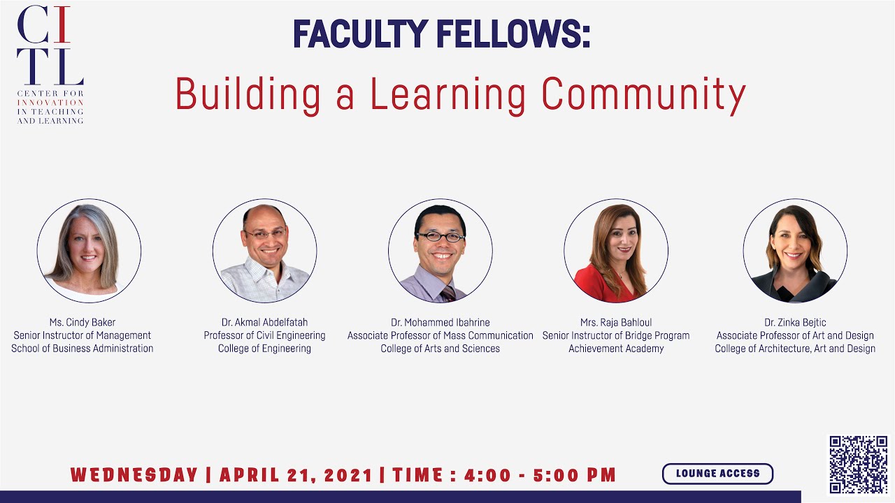 Faculty Fellows: Building a Learning Community