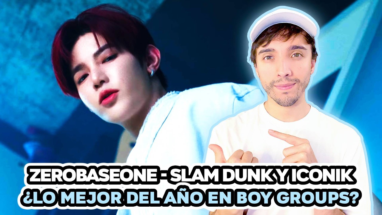 Productor musical reacciona y analiza ICONIK y SLAM DUNK de ZEROBASEONE 🏀😎
