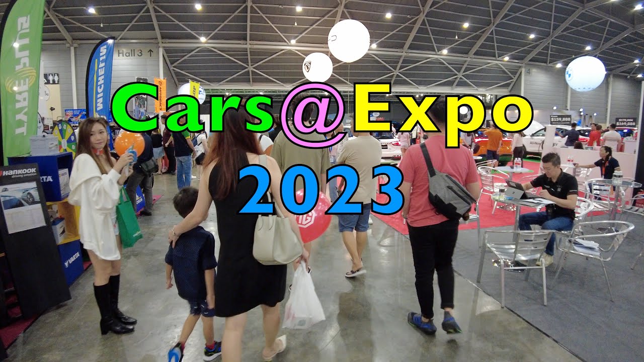 Cars@Expo 2023 Walking Tour in 4K #cars #singapore #expo