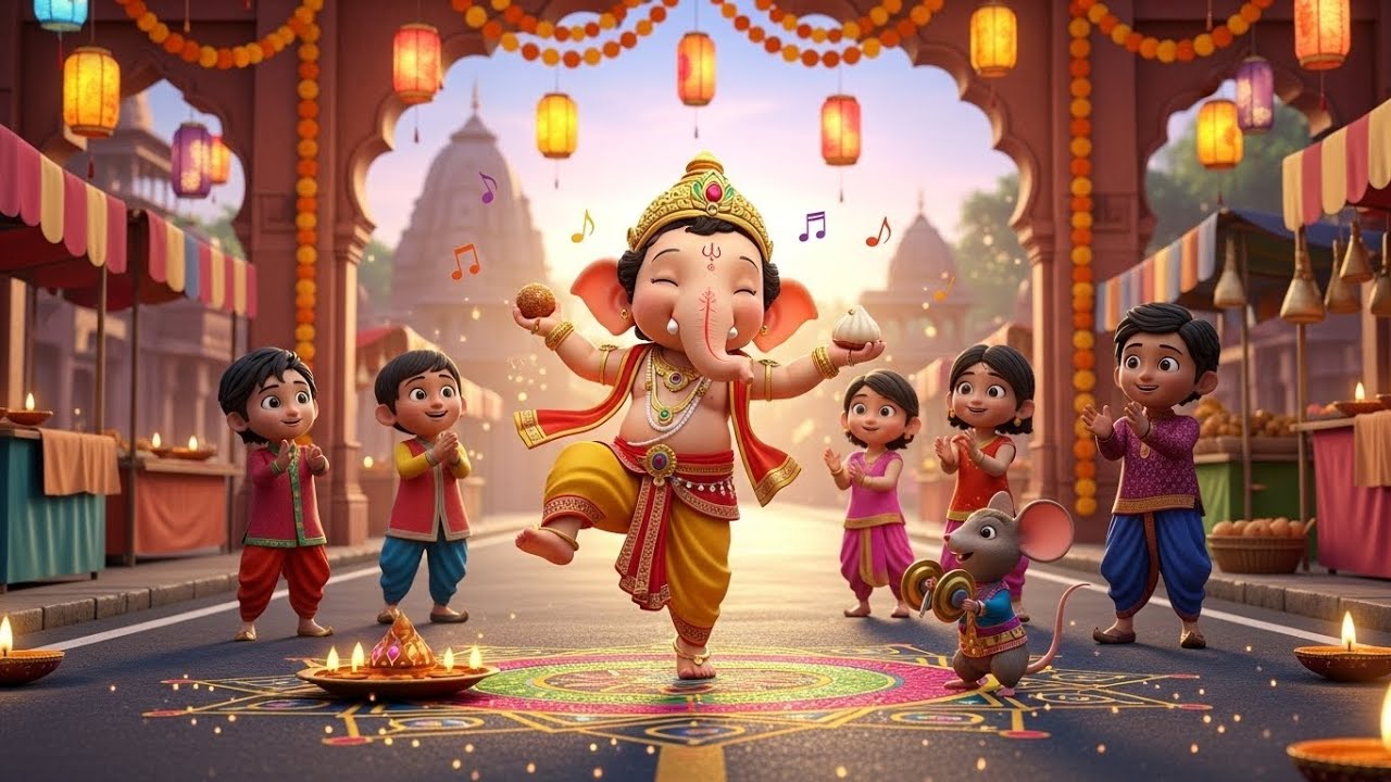 Ganpati Bappa Morya | Mangal Murti Morya | Most Famous & Joyful Ganesh Bhajan