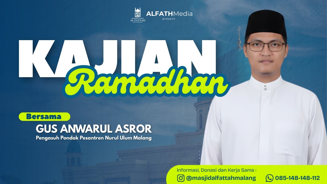 🔴 LIVE KAJIAN RAMADHAN MASJID AL FATTAH MERGOSONO