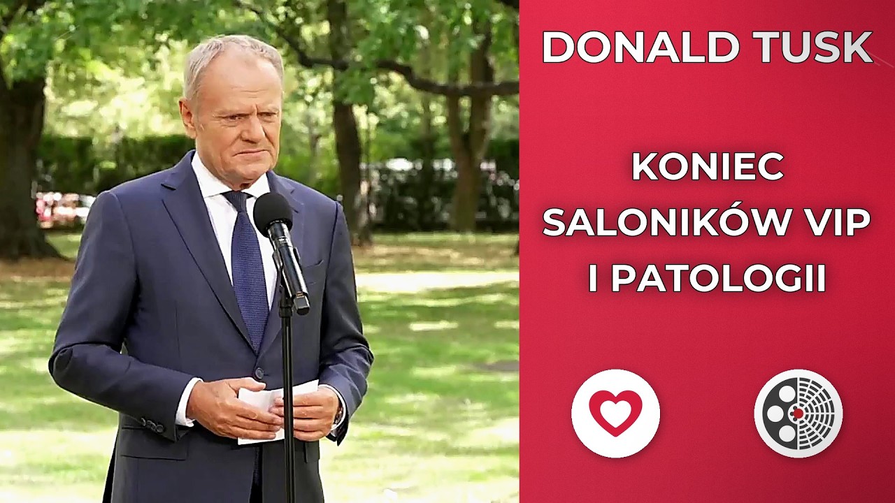 Konferencja prasowa Premiera Donalda Tuska