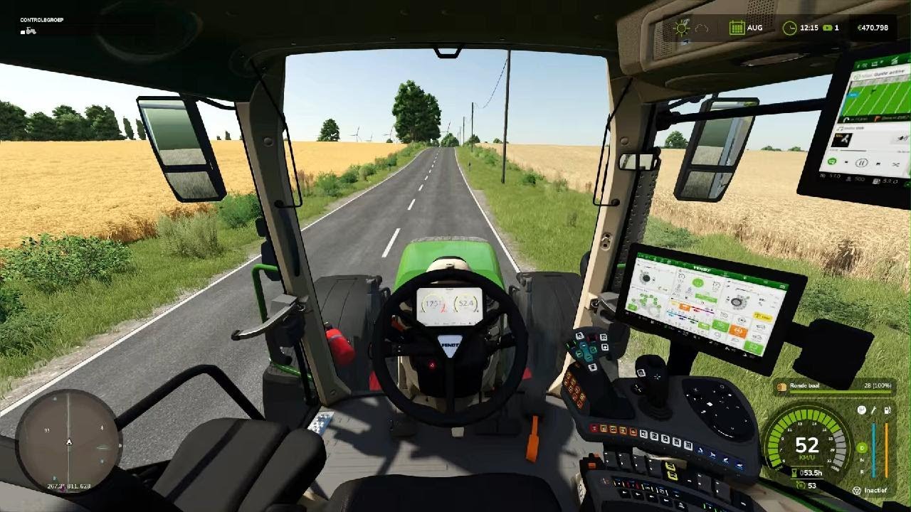 Kuilvoerbalen en hooibalen vervoeren - Lunow Mecklenburg Vorpommern #48 FS25 Westdijk-Farming