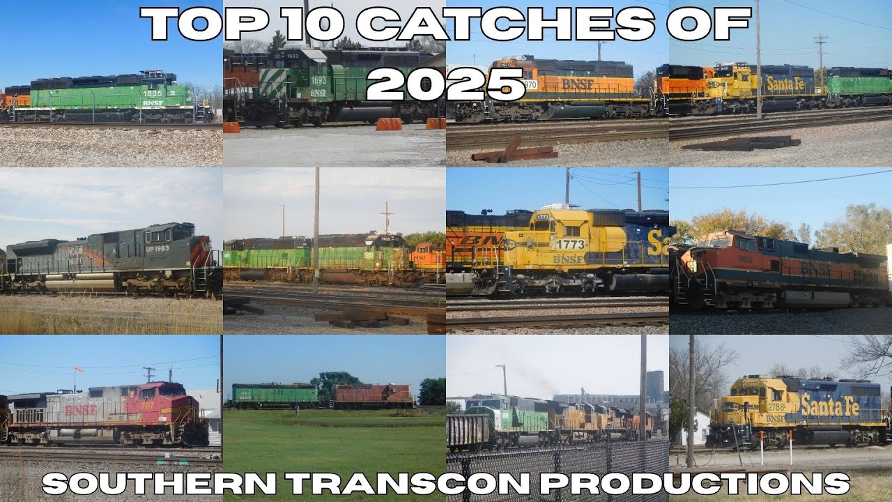 STP's top 10 Railfanning catches of 2025!