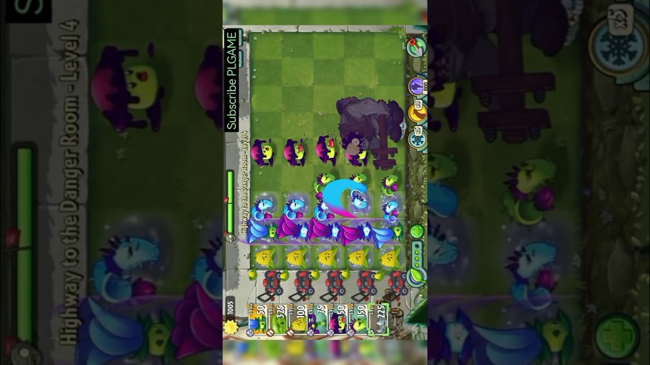 PVZ 2: Highway to Danger LVL 4 EASY WIN! 