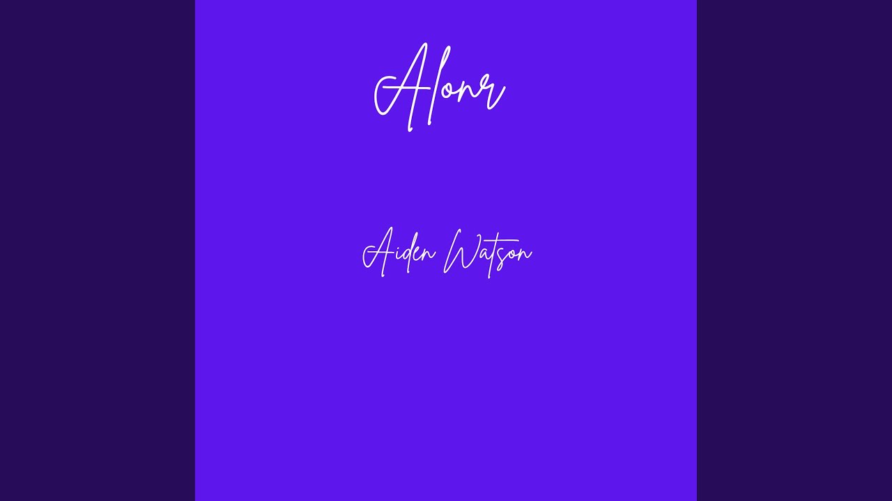 Alone (feat. Aiden Blackwell)