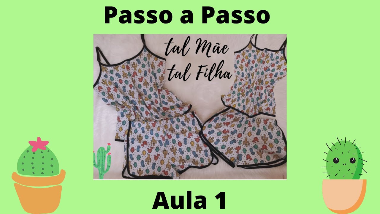Baby Doll Infantil   Aula 1   Molde